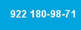 922 180-98-71 922 180-98-71